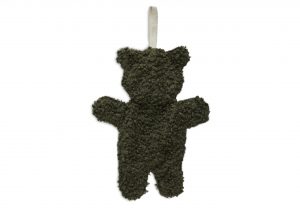 Jollein speendoekje teddy bear | leaf green - klein paleis
