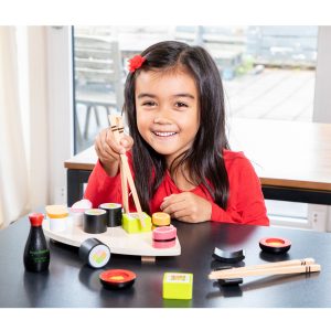 New Classic Toys Houten Sushi Set - klein paleis