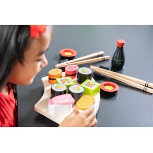 New Classic Toys Houten Sushi Set - klein paleis