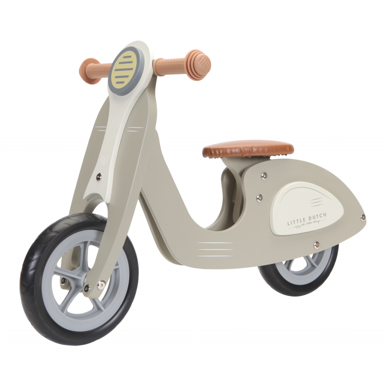 Little Dutch Loopscooter | Olive - klein paleis
