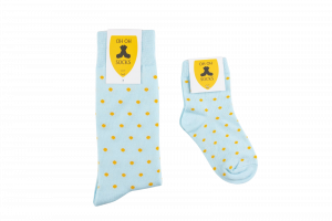 Oh Oh Socks Junior & Senior Sokken | Flattering Light Blue - klein paleis