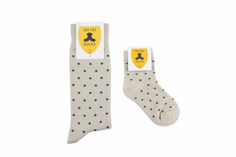 Oh Oh Socks Junior & Senior Sokken | Gorgeous Grey - klein paleis