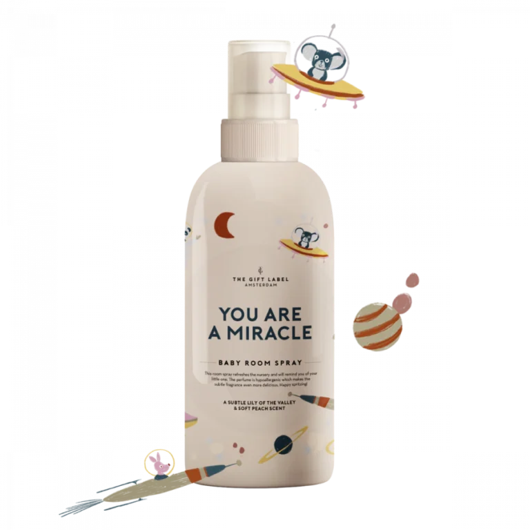 The Gift Label Baby Room Spray - You Are A Miracle - klein paleis