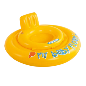 Intex - baby zwemzitje rond geel tot max 11 kg - Klein Paleis