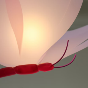 R&M Coudert Kinderhanglamp Vlinder roze - klein paleis