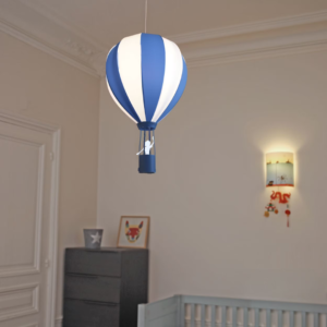 R&M Coudert Kinderhanglamp Blauwe Luchtballon - Klein Paleis