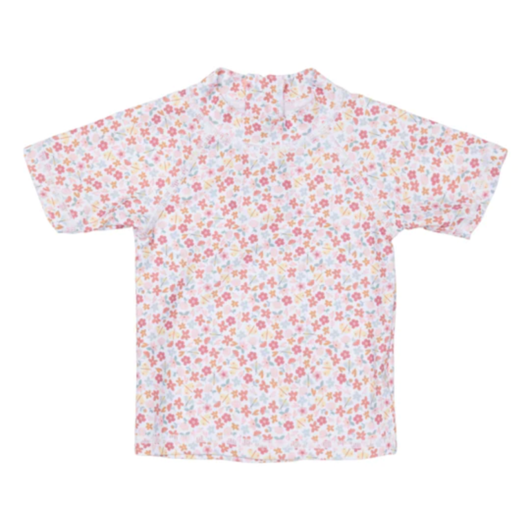 Little Dutch Zwem T-shirt korte mouw Summer Flowers - Klein Paleis