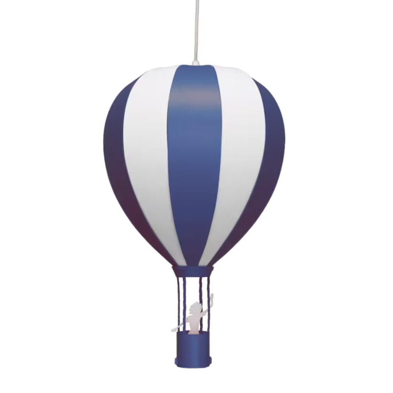 R&M Coudert Kinderhanglamp Blauwe Luchtballon - Klein Paleis