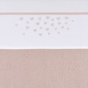 Meyco laken Hearts | Soft Pink - klein paleis