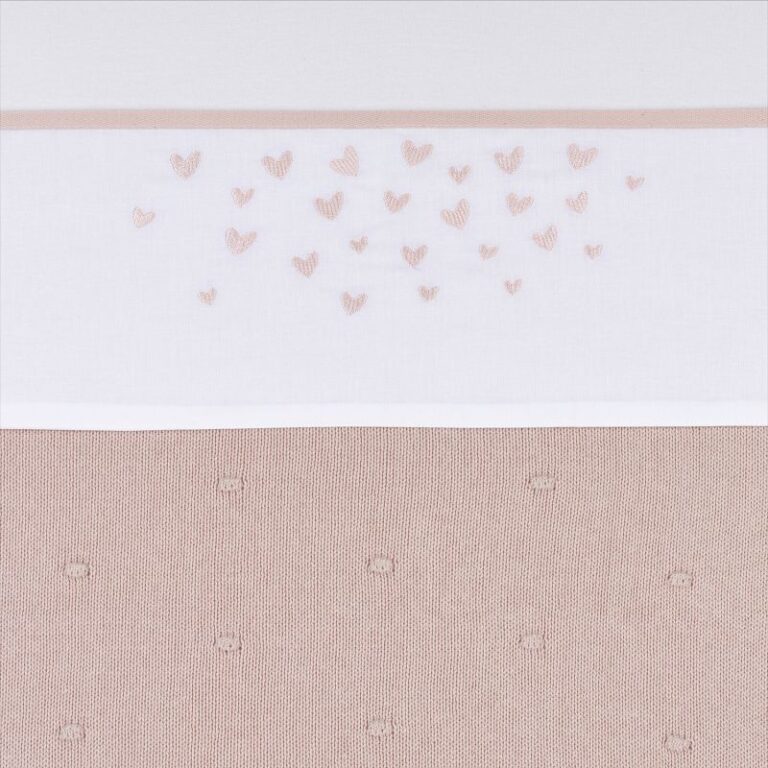 Meyco laken Hearts | Soft Pink - klein paleis