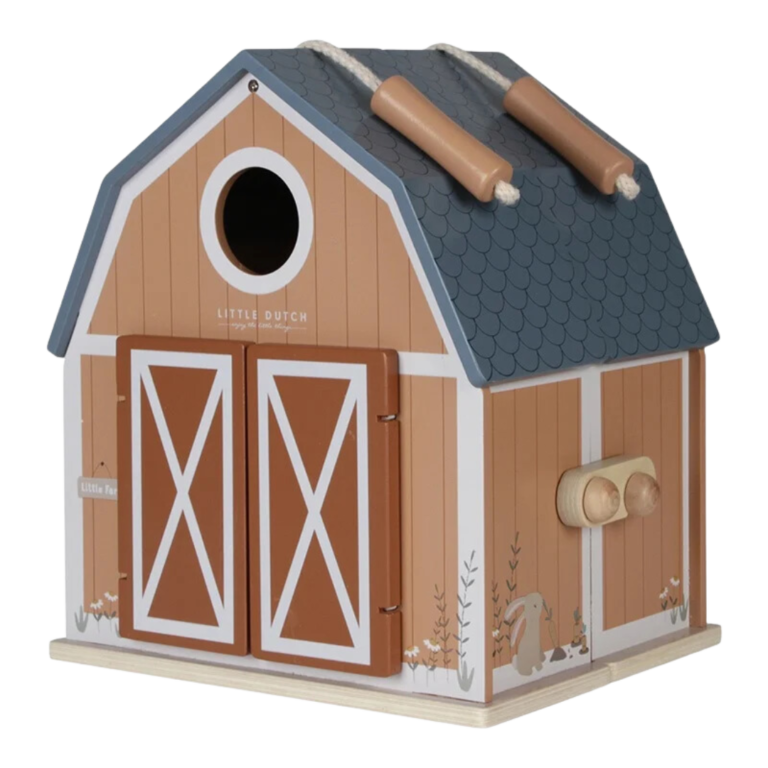 Little Dutch houten Poppenhuis Little Farm - klein paleis