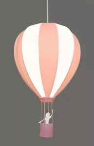 R&M Coudert Kinderhanglamp | Roze Luchtballon - klein paleis
