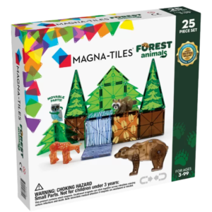 MagnaTiles Forest Animals 25-Piece Set - klein paleis