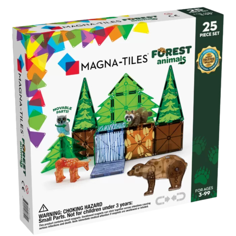 MagnaTiles Forest Animals 25-Piece Set - klein paleis