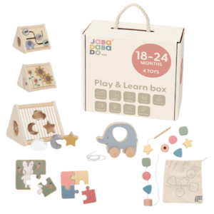 Jabadabado - Play & Learn Box 18-24 maanden - klein paleis
