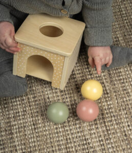 Jabadabado - Play & Learn Box 6-12 maanden - klein paleis